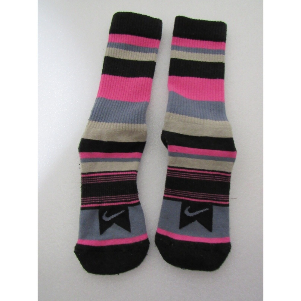 NIKE ELITE BASKETBALL CREW SOCKS USA Multi Color Size M 6-8 NEW